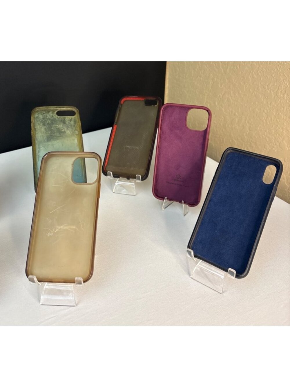 Genuine Apple iPhone Silicone Case & Unbranded Cell Phone Cases Lot 18 Leather - Picture 10 of 16